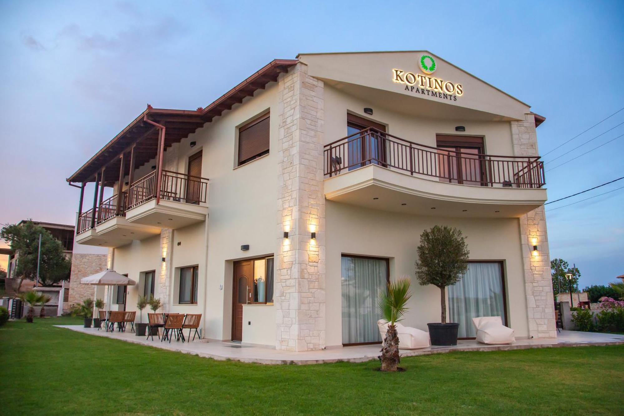 Kotinos Apartments Afytos Exterior foto